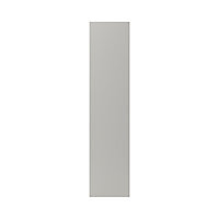GoodHome Stevia Matt Pewter grey slab 70:30 Larder Cabinet door (W)300mm (H)1287mm (T)18mm