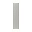 GoodHome Stevia Matt Pewter grey slab 70:30 Larder Cabinet door (W)300mm (H)1287mm (T)18mm