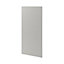 GoodHome Stevia Matt Pewter grey slab 70:30 Larder/Fridge freezer Cabinet door (W)600mm (H)1287mm (T)18mm