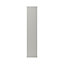 GoodHome Stevia Matt Pewter grey slab 70:30 Tall larder Cabinet door (W)300mm (H)1467mm (T)18mm