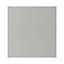 GoodHome Stevia Matt Pewter grey slab Appliance Cabinet door (W)600mm (H)626mm (T)18mm
