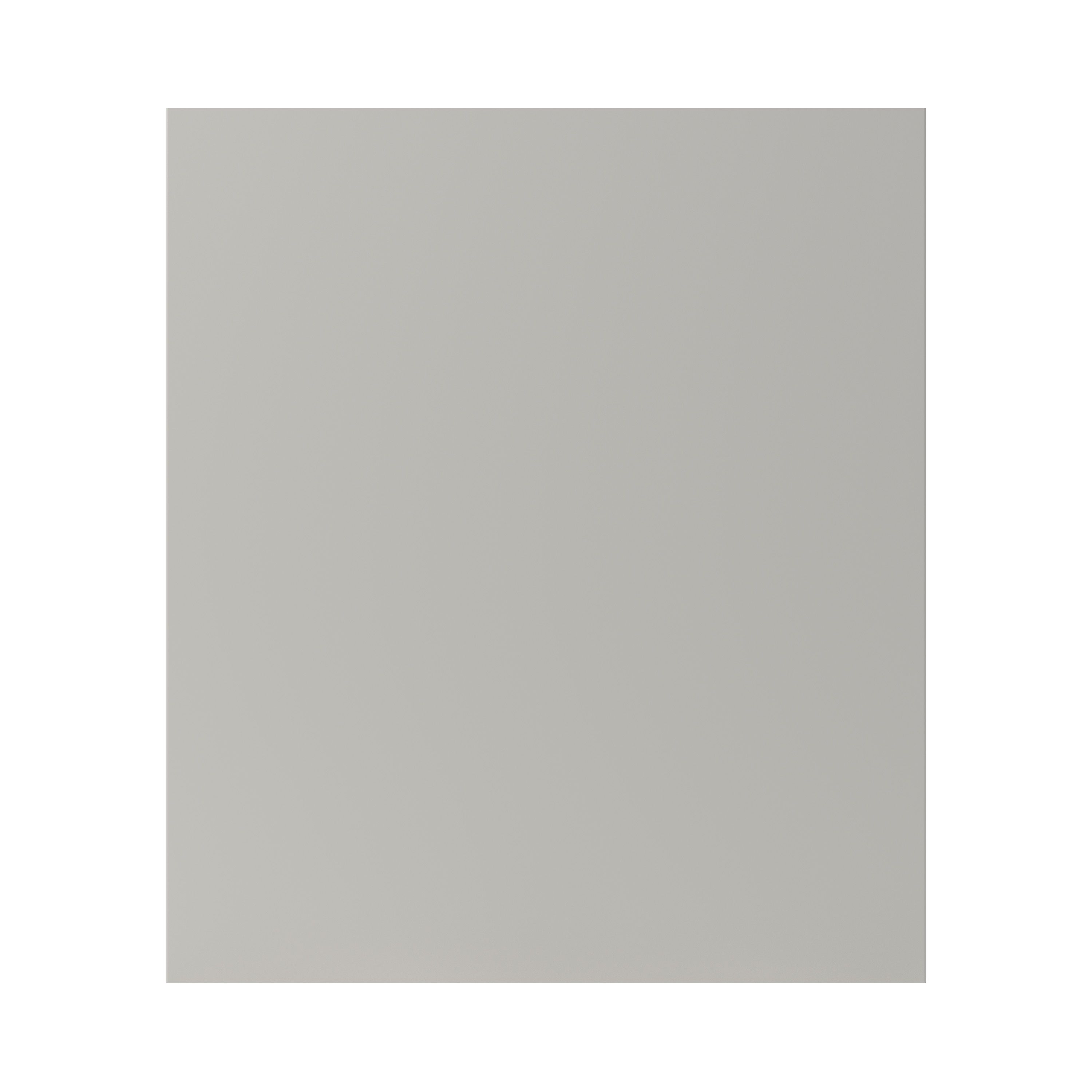 GoodHome Stevia Matt pewter grey Slab Appliance Cabinet door (W)600mm (H)687mm (T)18mm