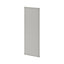 GoodHome Stevia Matt Pewter grey slab Highline Cabinet door (W)250mm (H)715mm (T)18mm