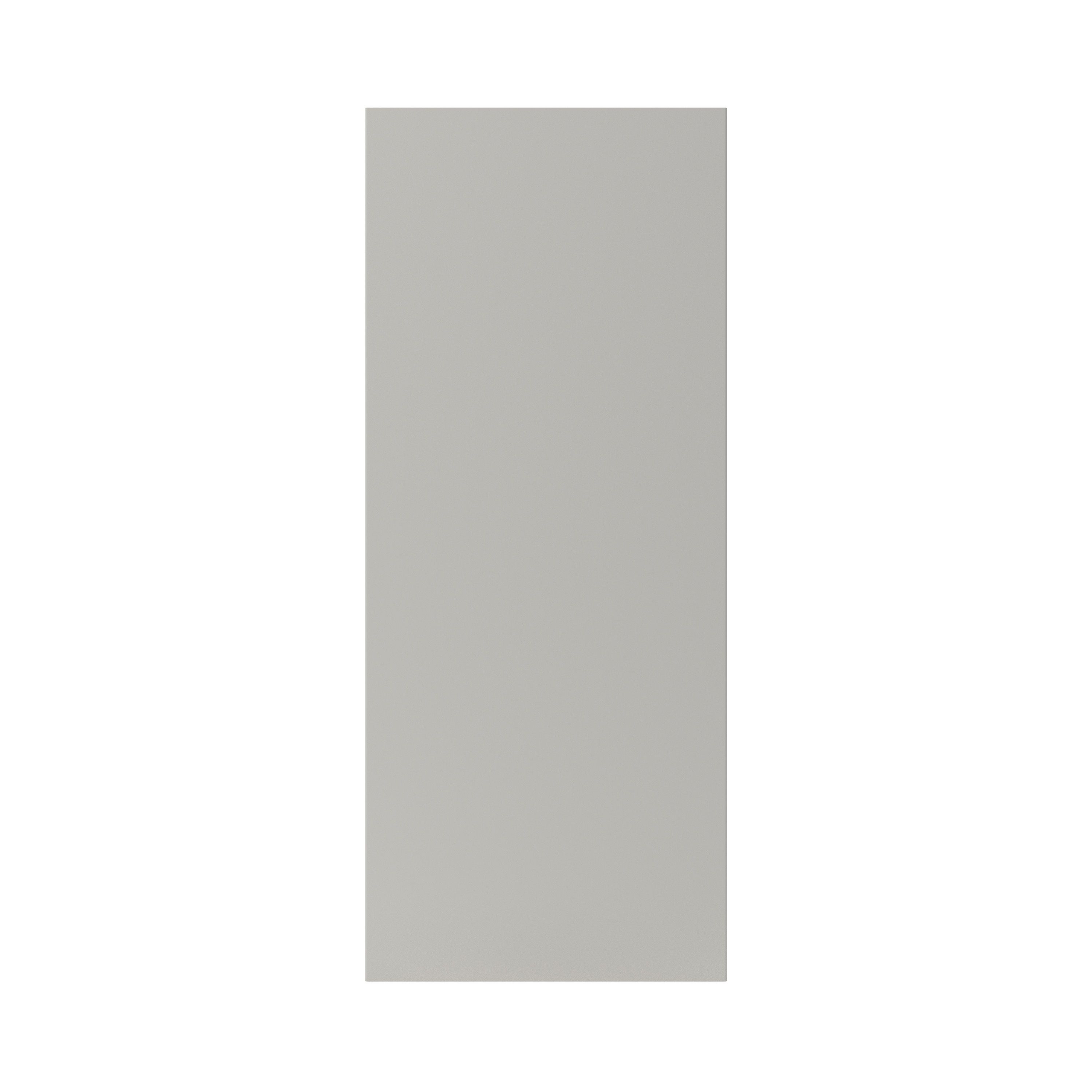 GoodHome Stevia Matt pewter grey Slab Highline Cabinet door (W)300mm (H)715mm (T)18mm