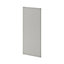GoodHome Stevia Matt Pewter grey slab Highline Cabinet door (W)300mm (H)715mm (T)18mm