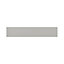 GoodHome Stevia Matt Pewter grey slab Standard Appliance Filler panel (H)115mm (W)597mm