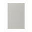 GoodHome Stevia Matt Pewter grey slab Standard End panel (H)900mm (W)610mm