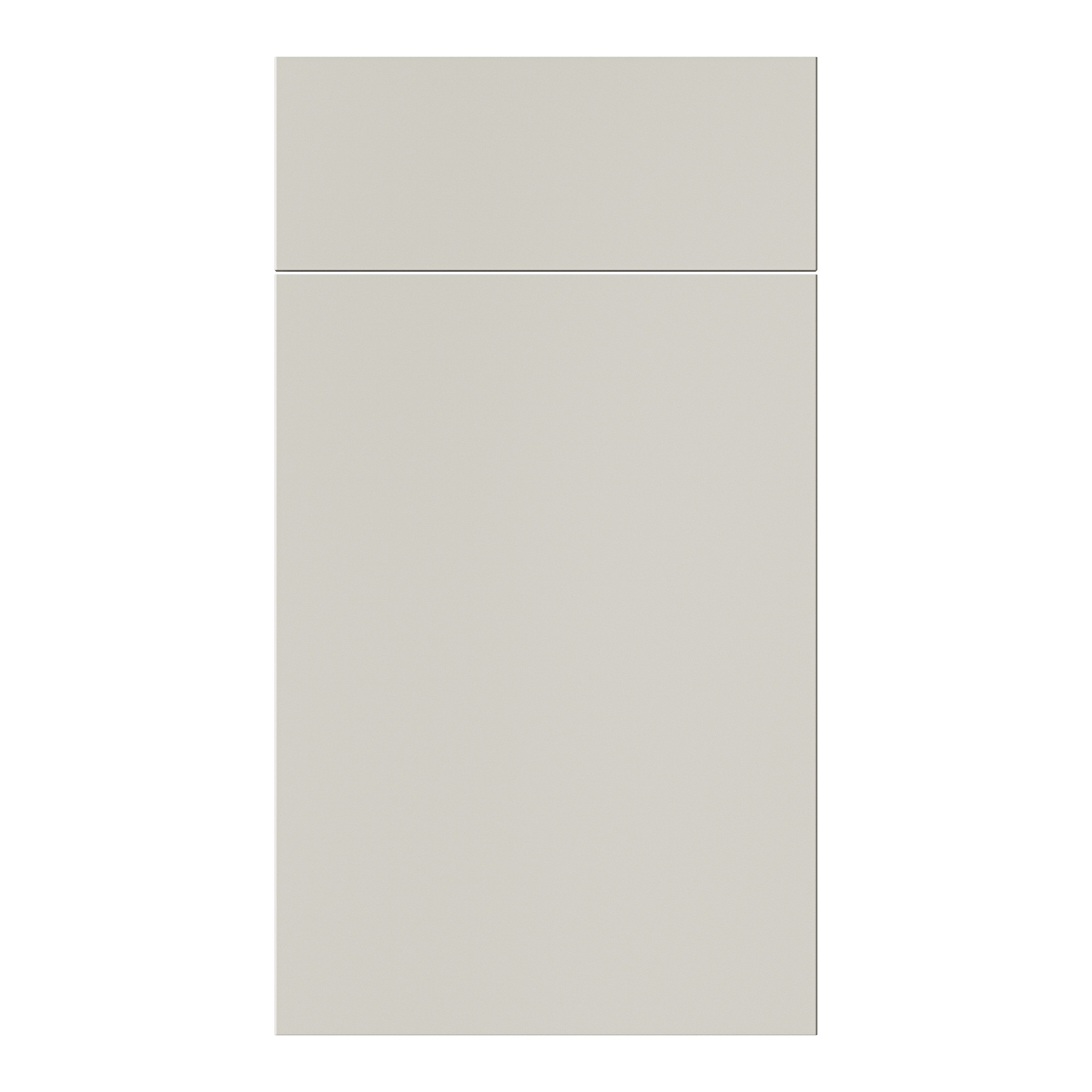 GoodHome Stevia Matt sandstone Drawerline door & drawer front, (W)400mm (H)715mm (T)18mm