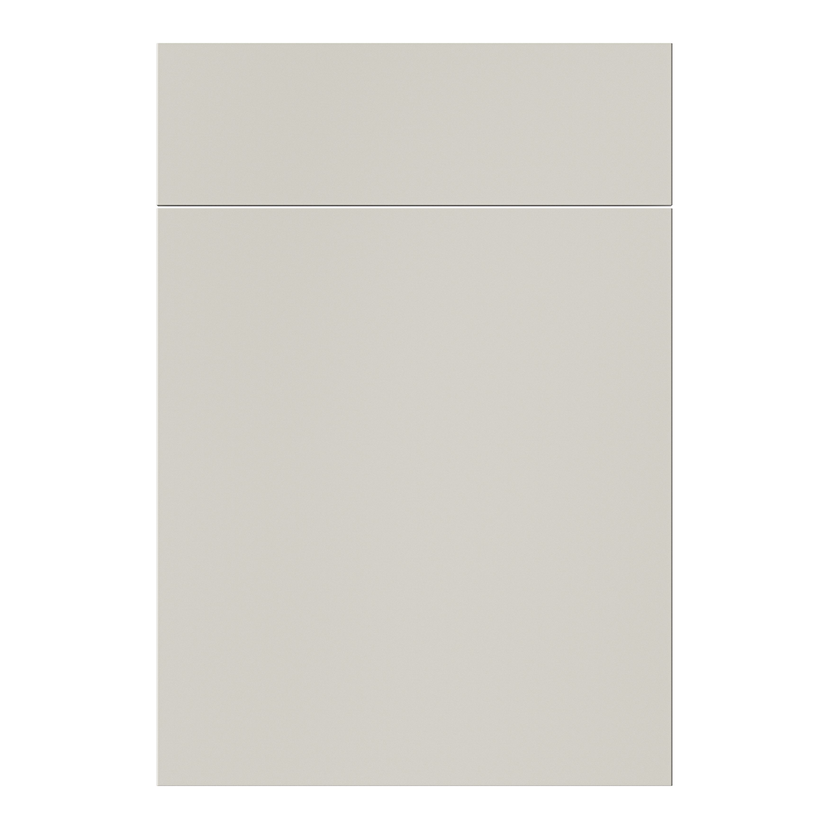 GoodHome Stevia Matt sandstone Drawerline door & drawer front, (W)500mm (H)715mm (T)18mm