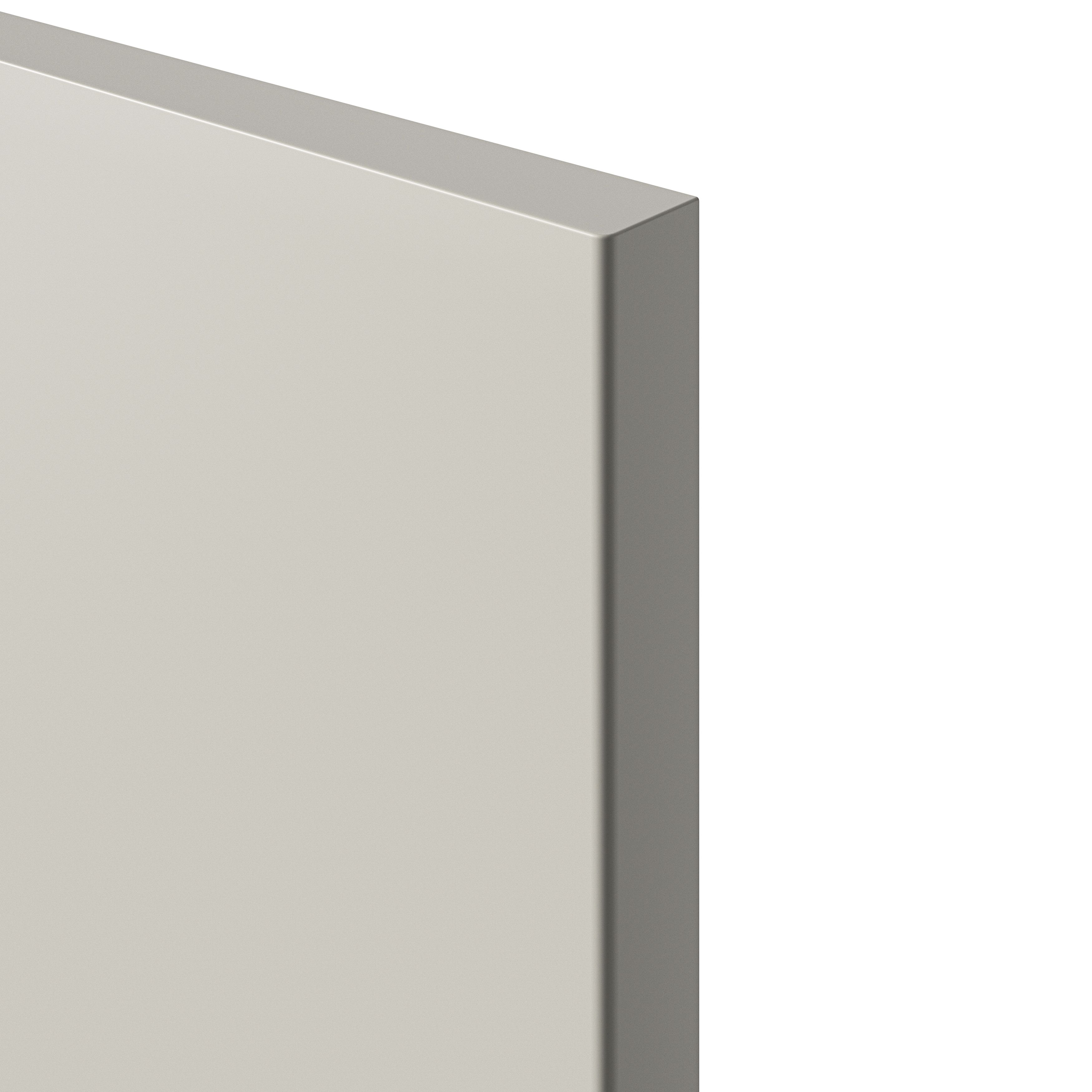 GoodHome Stevia Matt sandstone Slab 2 drawer front, bridging door & bi-fold door 400mm