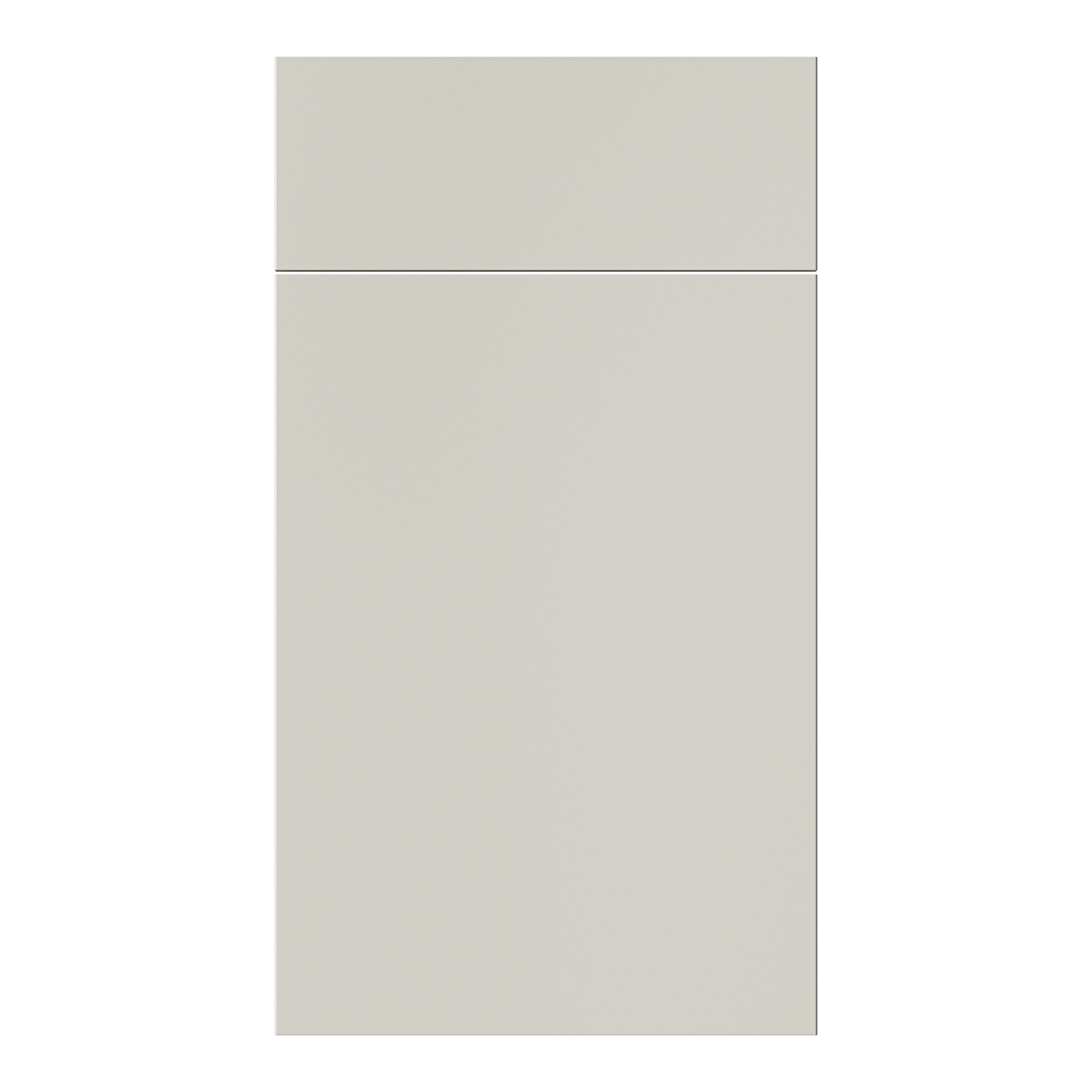 GoodHome Stevia Matt sandstone Slab Drawerline door & drawer front 400mm