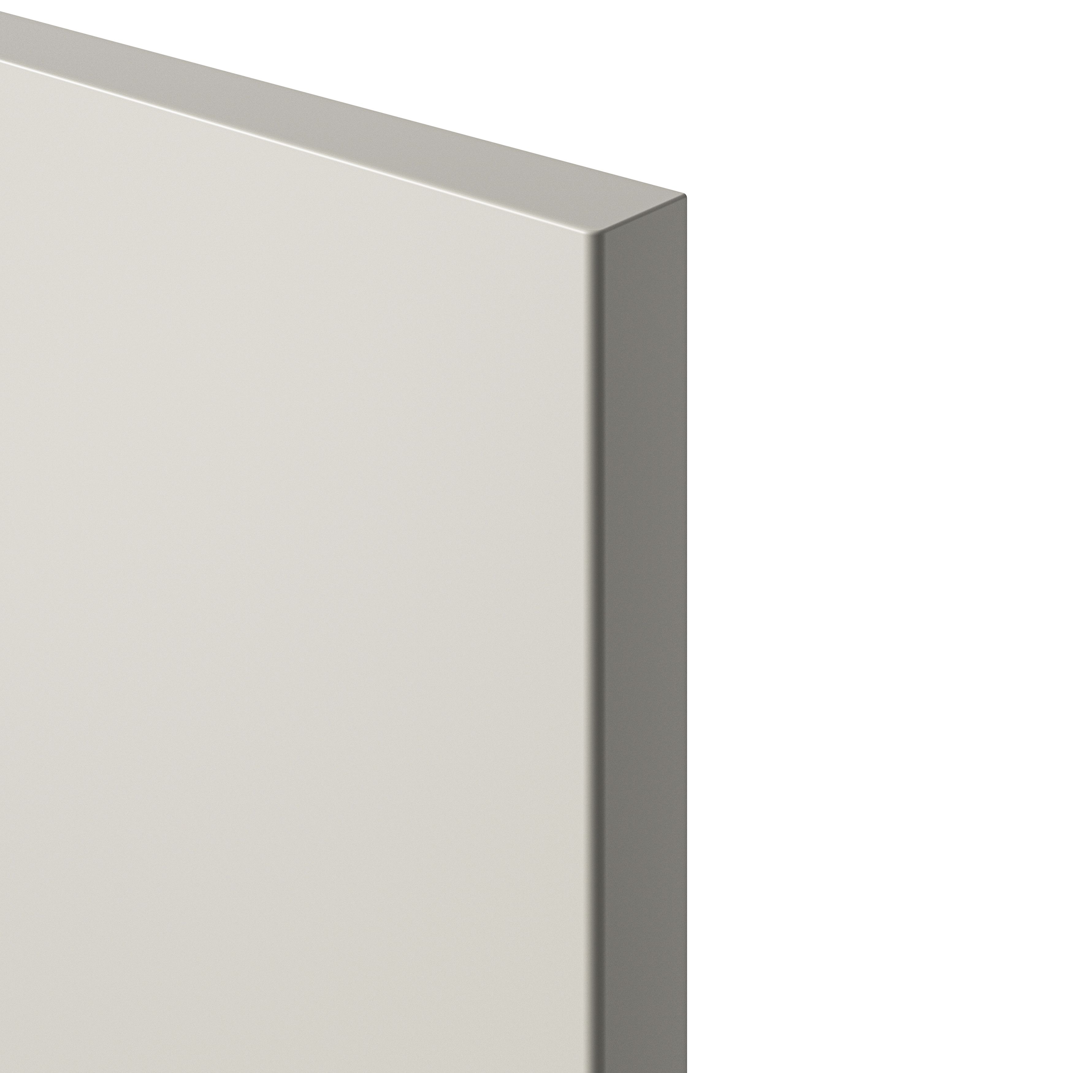GoodHome Stevia Matt sandstone Slab Highline Cabinet door (W)400mm (H)715mm (T)18mm