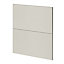 GoodHome Stevia Matt sandstone slab Standard Base Drawer end panel (H)340mm (W)595mm