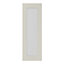 GoodHome Stevia Matt sandstone slab Tall glazed Cabinet door (W)300mm (H)895mm (T)18mm