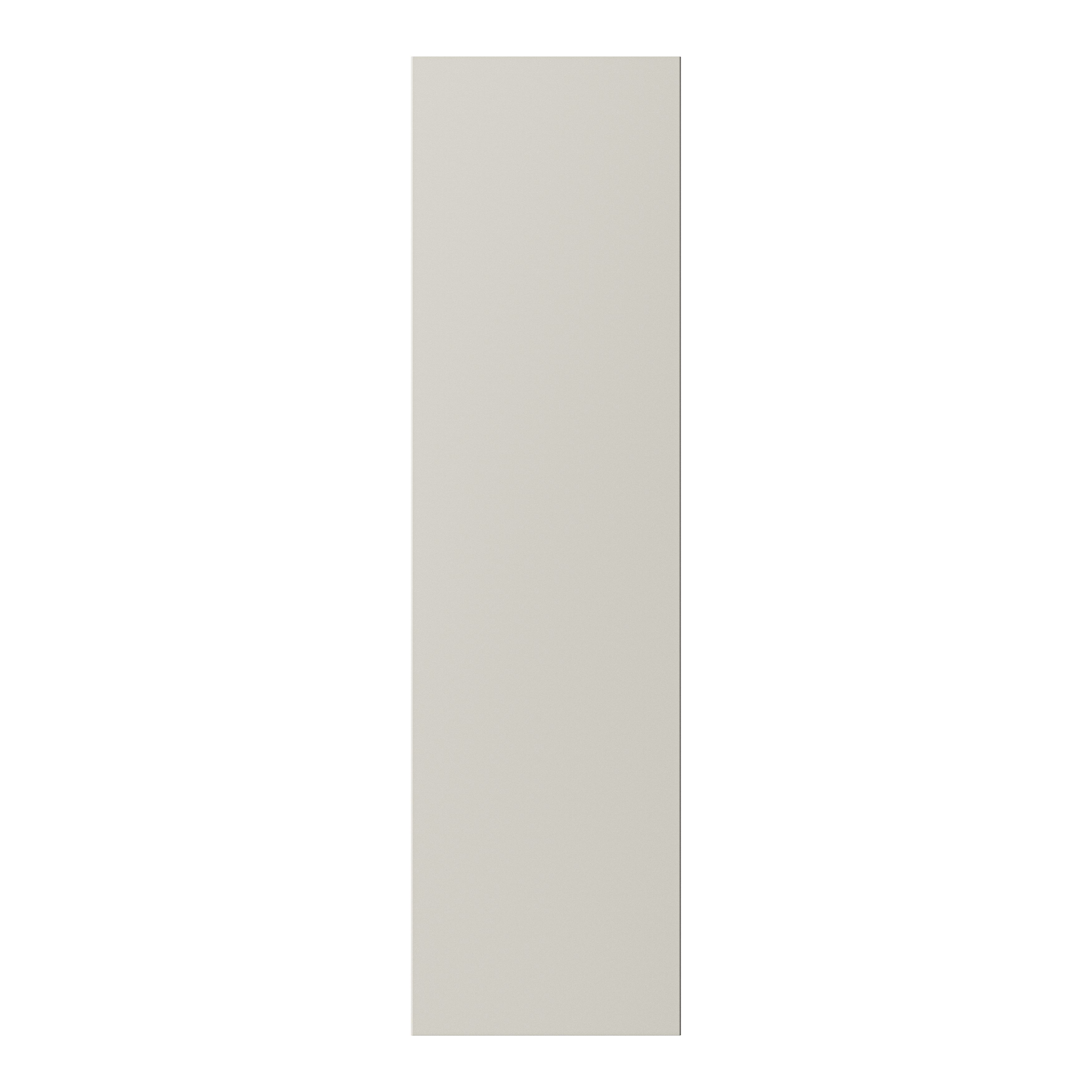 GoodHome Stevia Matt sandstone Slab Tall wall Cabinet door (W)250mm (H)895mm (T)18mm