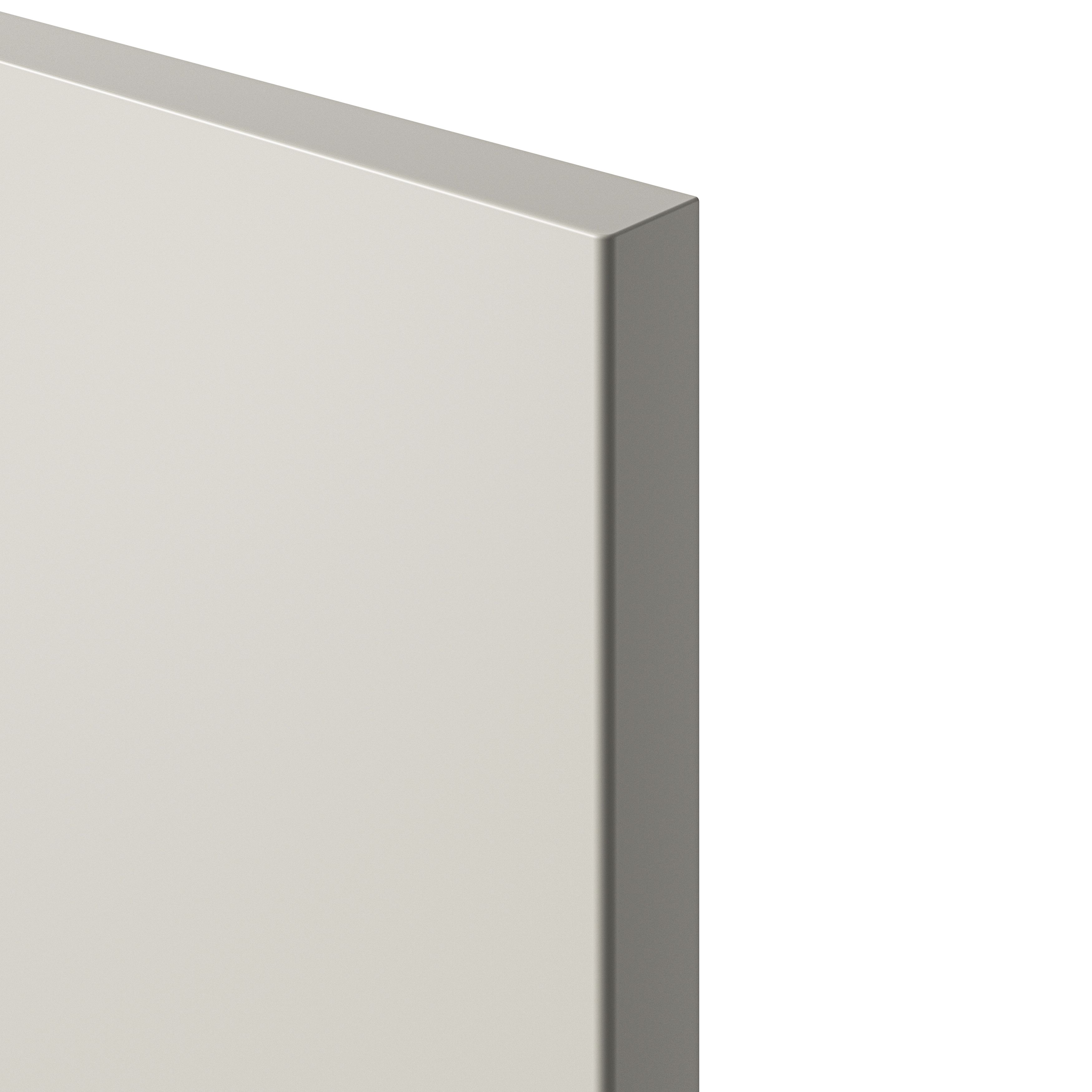 GoodHome Stevia Matt sandstone slab Tall wall Cabinet door (W)250mm (H)895mm (T)18mm