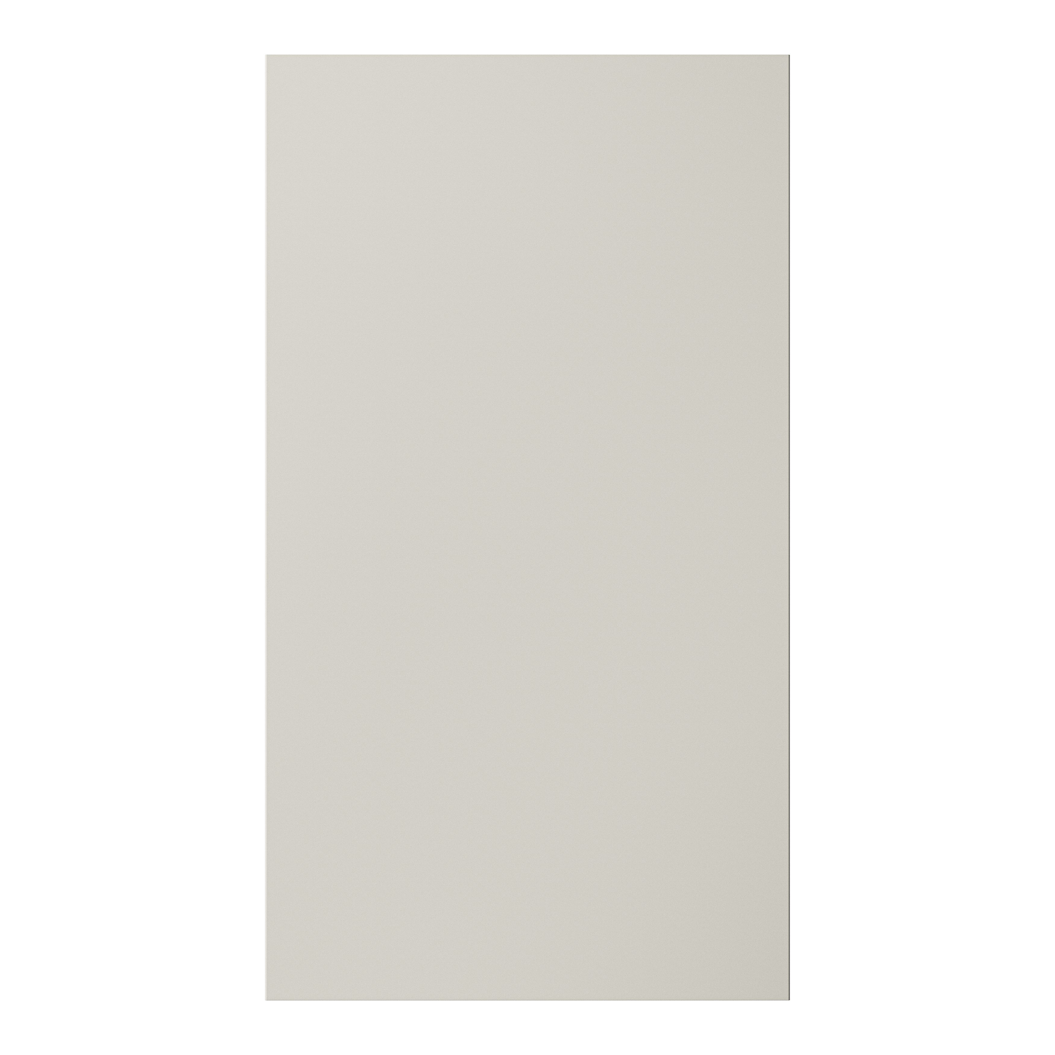 GoodHome Stevia Matt sandstone Slab Tall wall Cabinet door (W)500mm (H)895mm (T)18mm