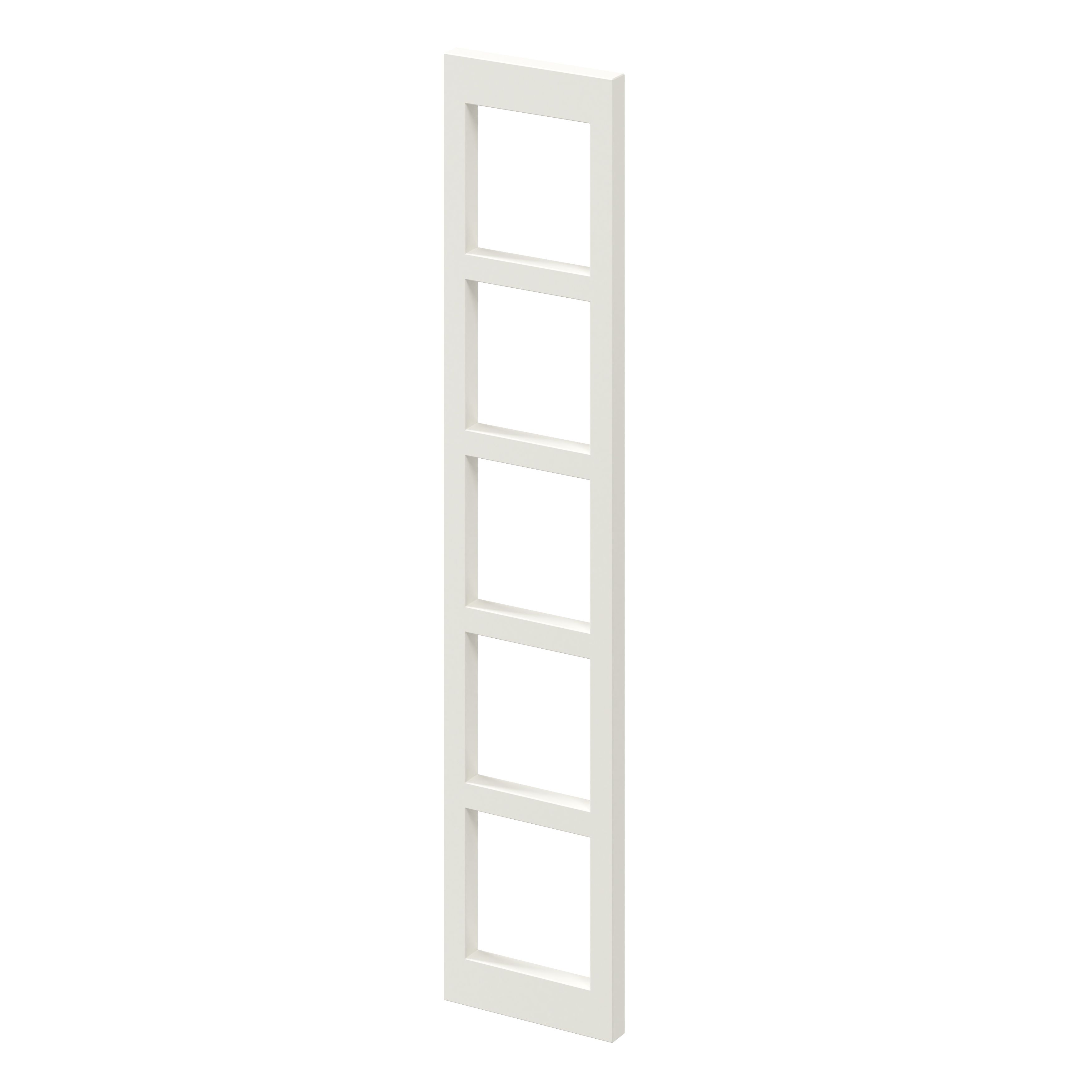 GoodHome Stevia Matt sandstone slab Wine rack fascia, (H)715mm(W)147mm