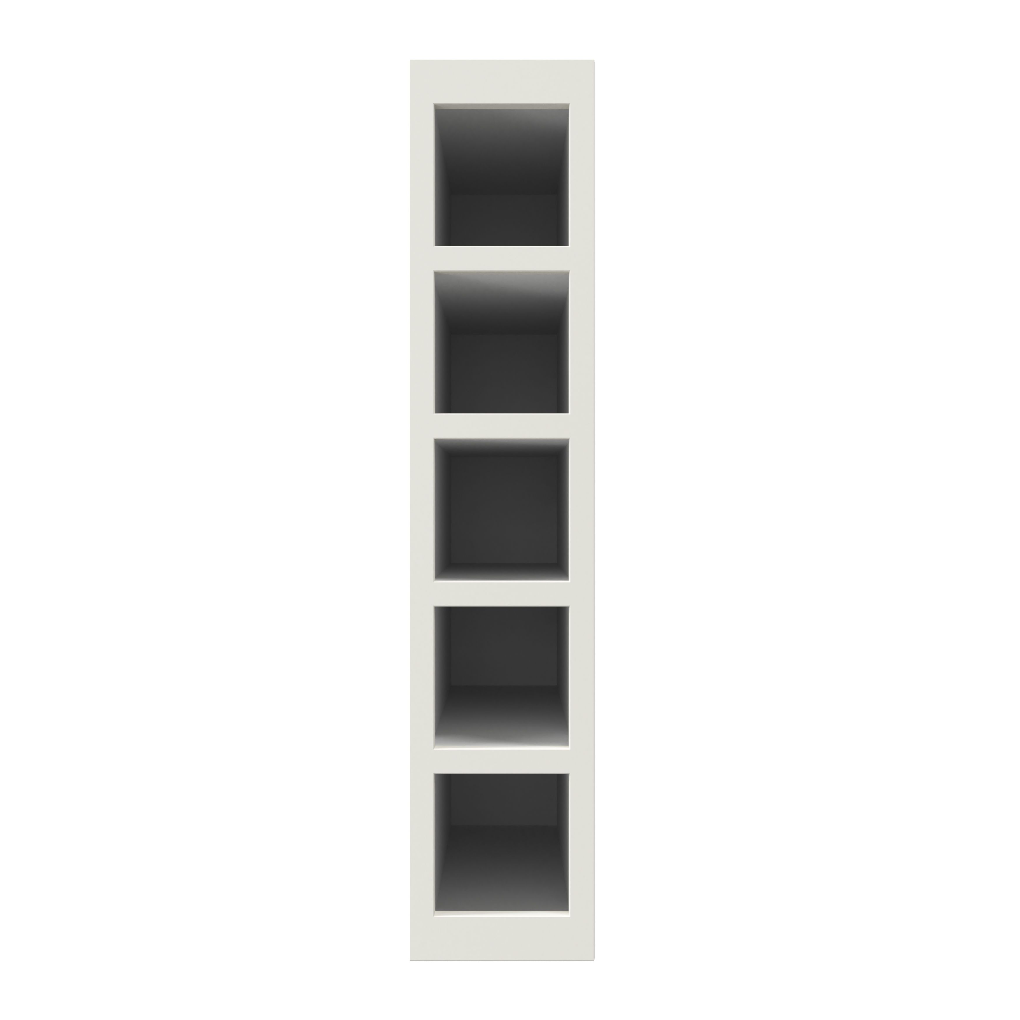 GoodHome Stevia Matt sandstone slab Wine rack fascia, (H)715mm(W)147mm