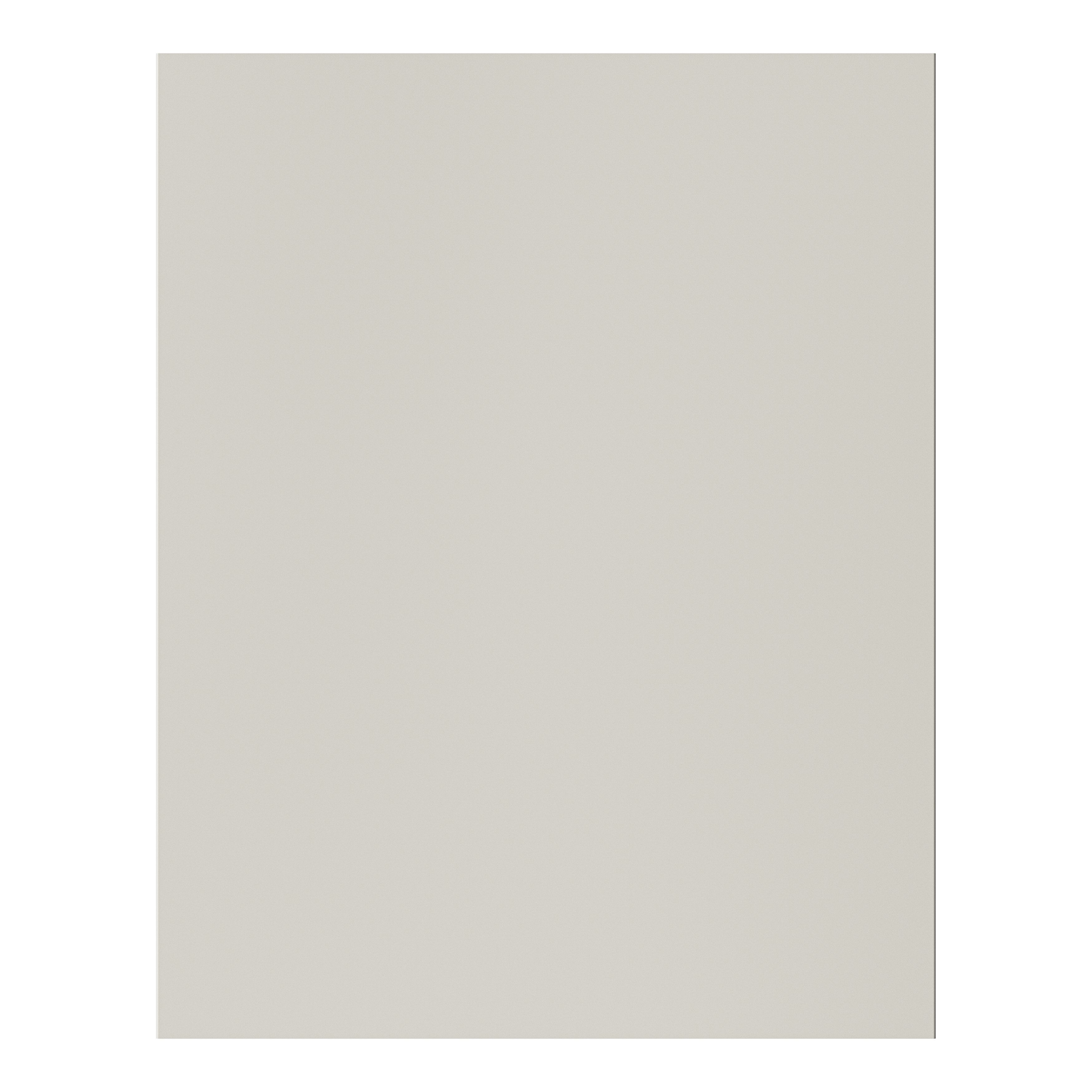 GoodHome Stevia Matt sandstone Standard Base Drawer end panel (H)720mm (W)570mm