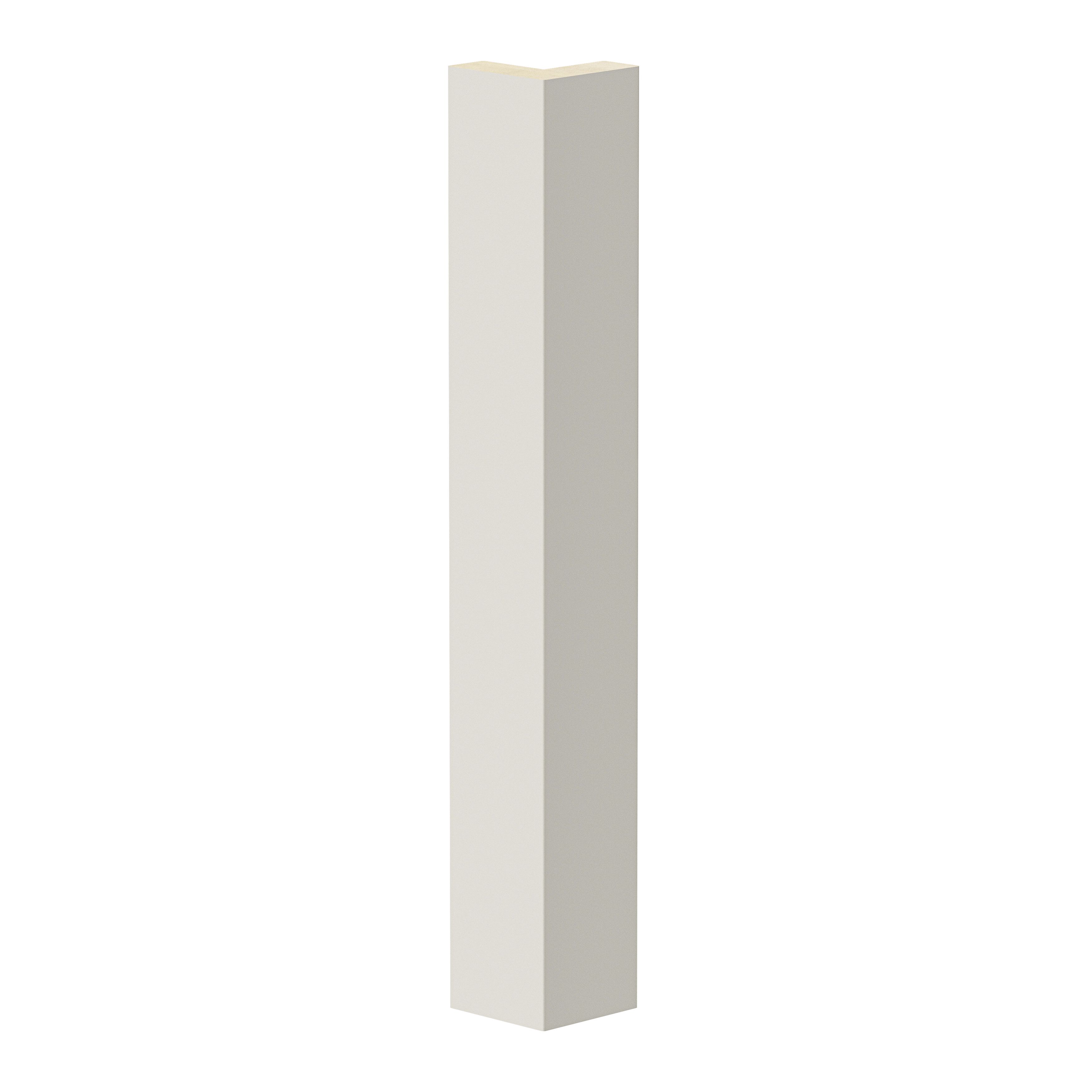 GoodHome Stevia Matt sandstone Standard Corner post, (W)48mm (L)340mm, Pack of 2