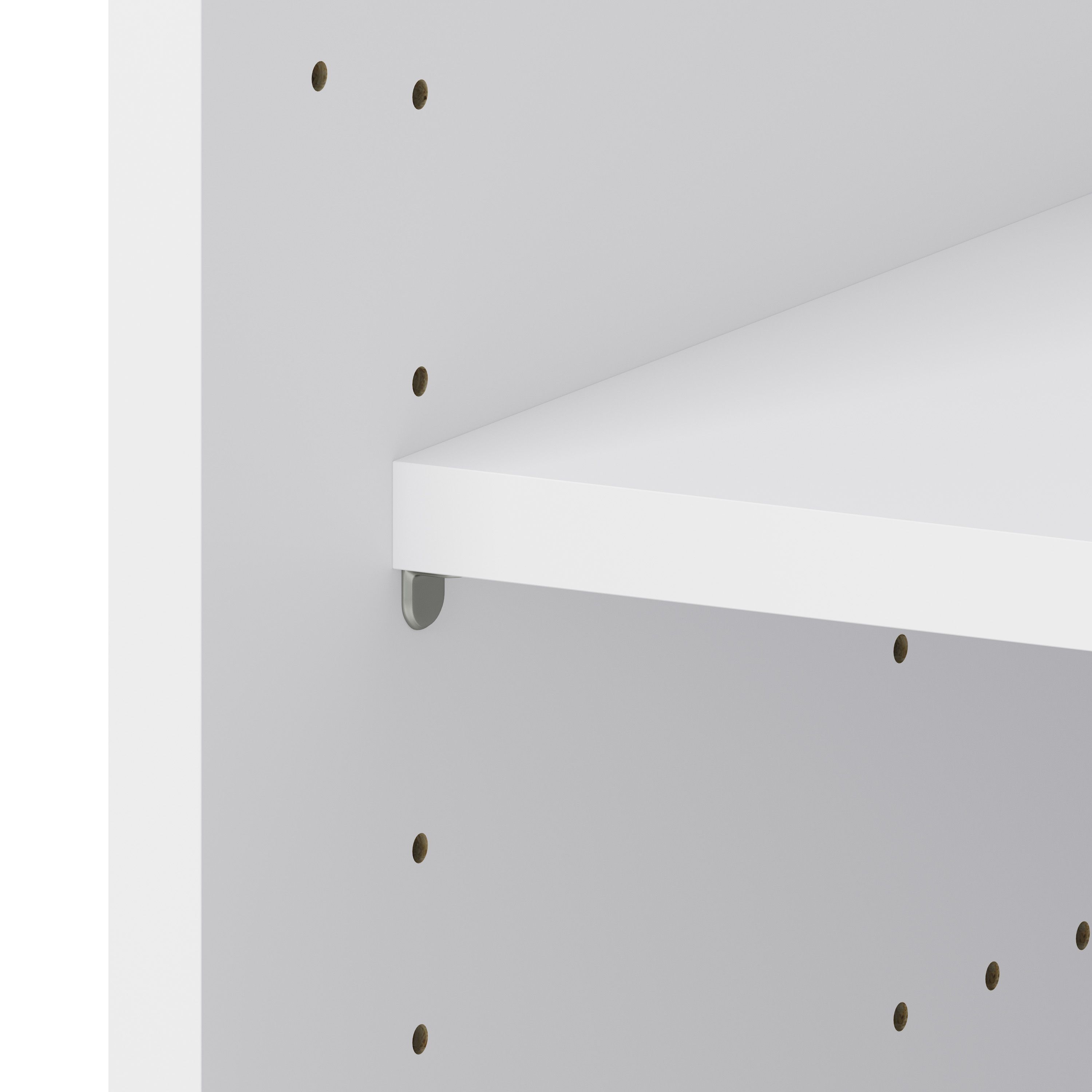 GoodHome Stevia Matt white Base Kitchen cabinet (W) 800mm (H)870mm