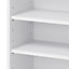 GoodHome Stevia Matt White Standard Wall cabinet, (W)600mm (D)338mm