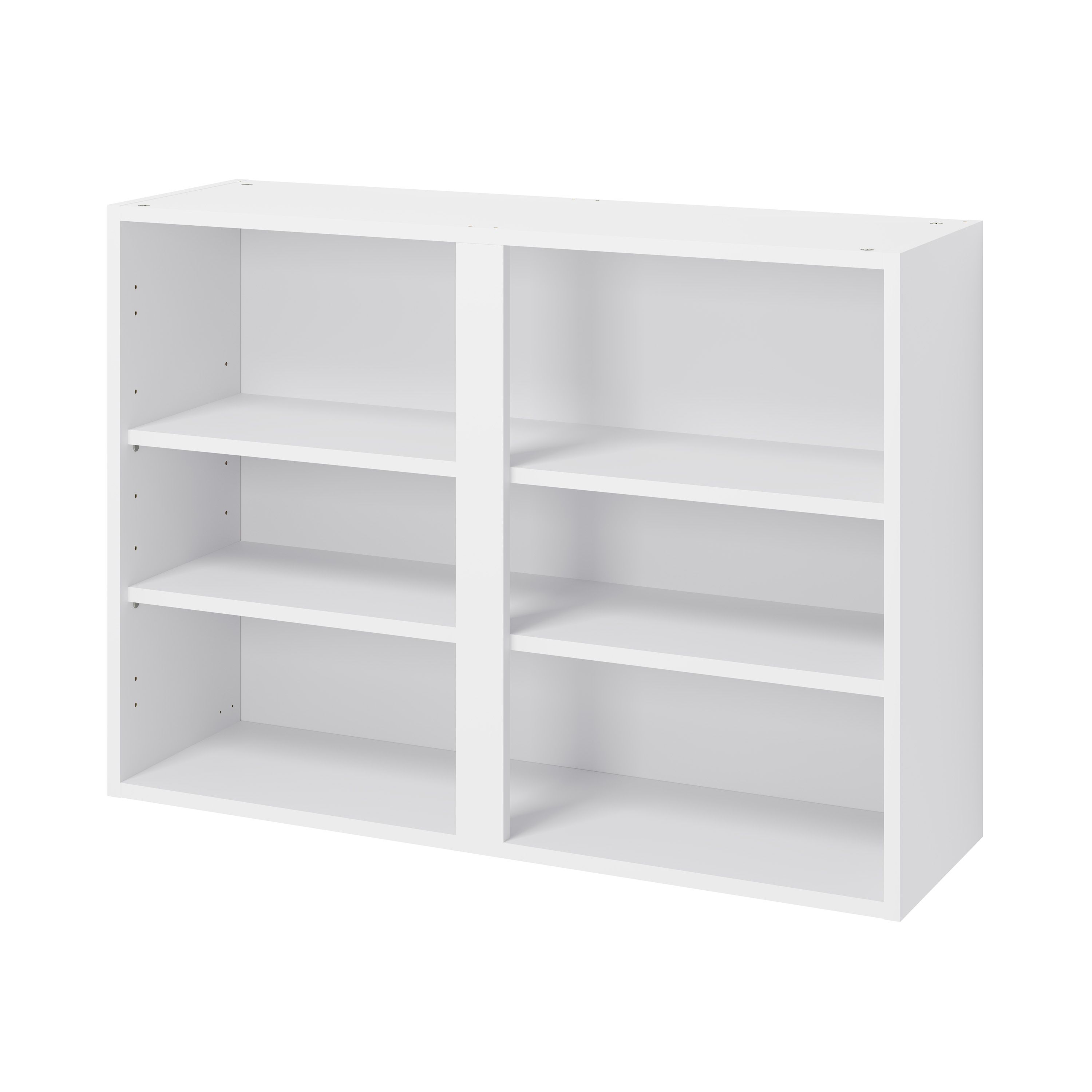 GoodHome Stevia Matt white Wall Kitchen cabinet (W) 1000mm (H)720mm