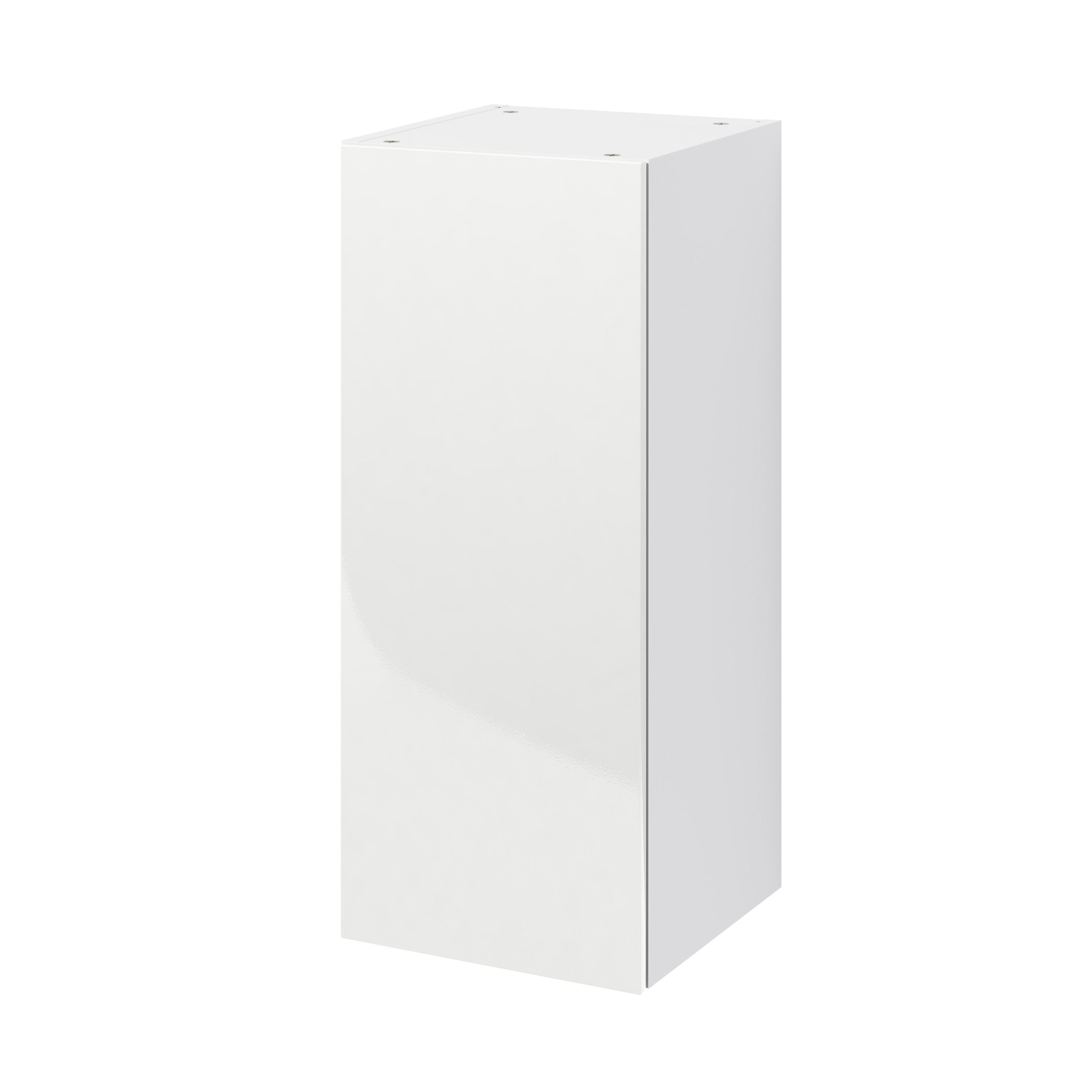 GoodHome Stevia Matt white Wall Kitchen cabinet (W) 300mm (H)720mm