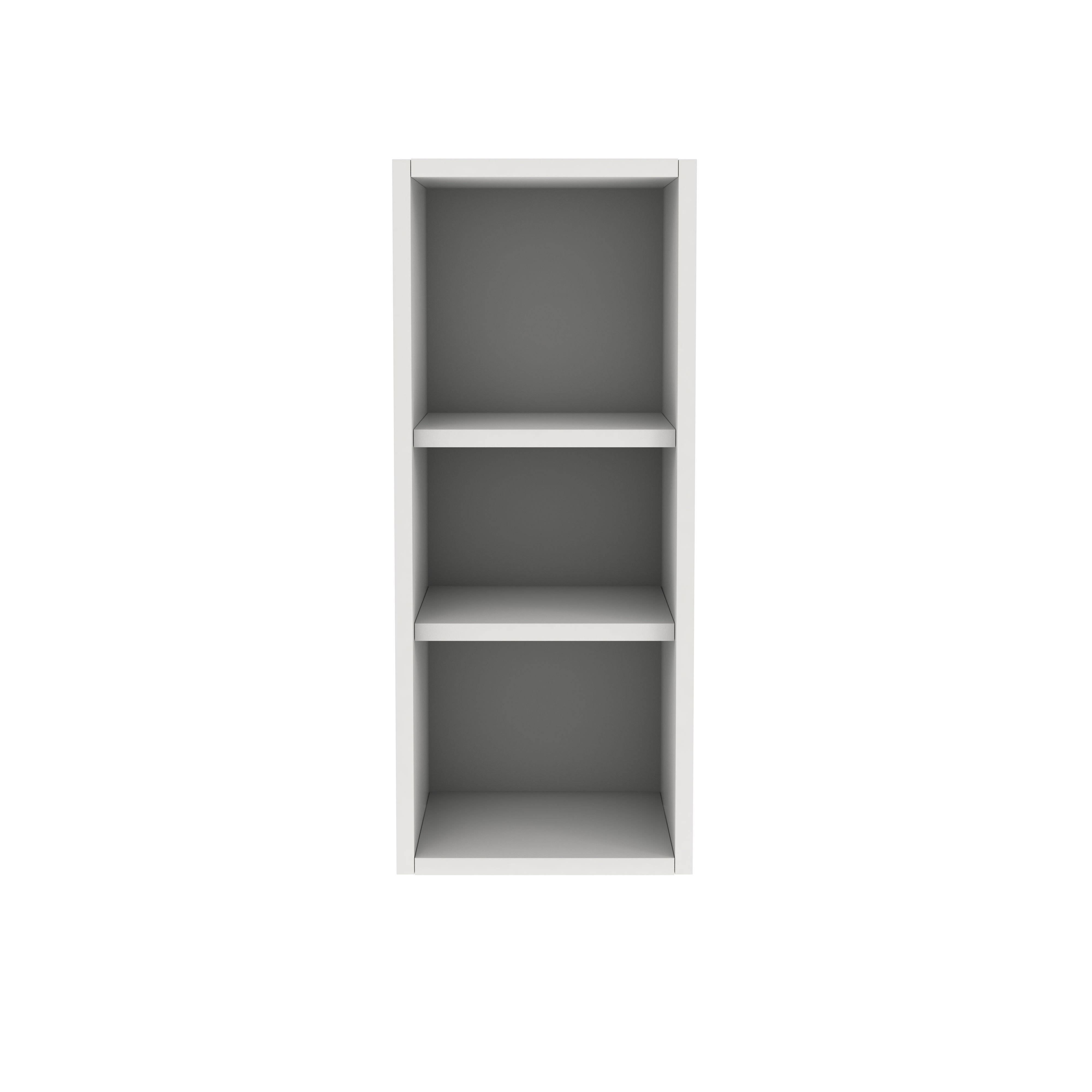 GoodHome Stevia Matt white Wall Kitchen cabinet (W) 300mm (H)720mm