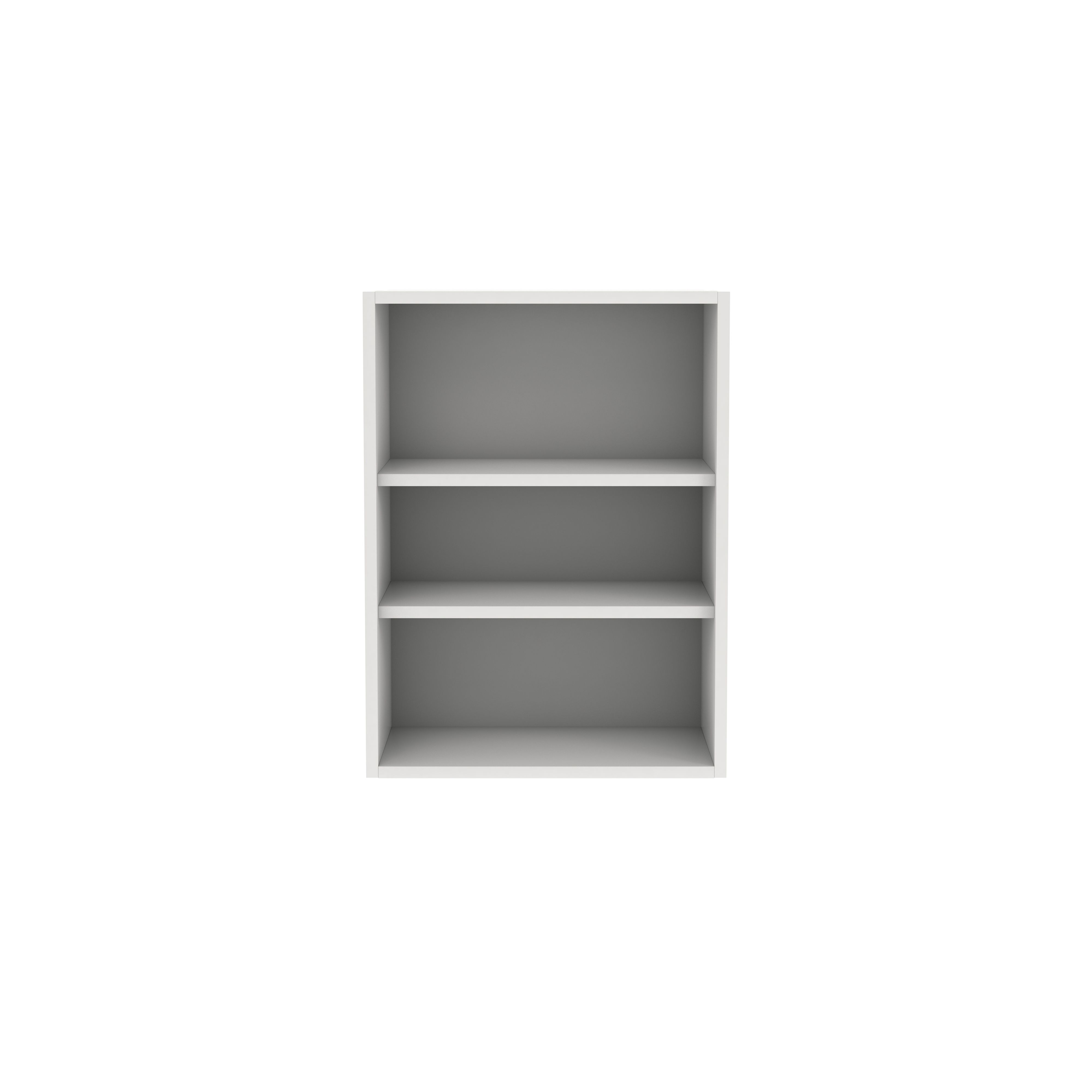 GoodHome Stevia Matt white Wall Kitchen cabinet (W) 500mm (H)720mm