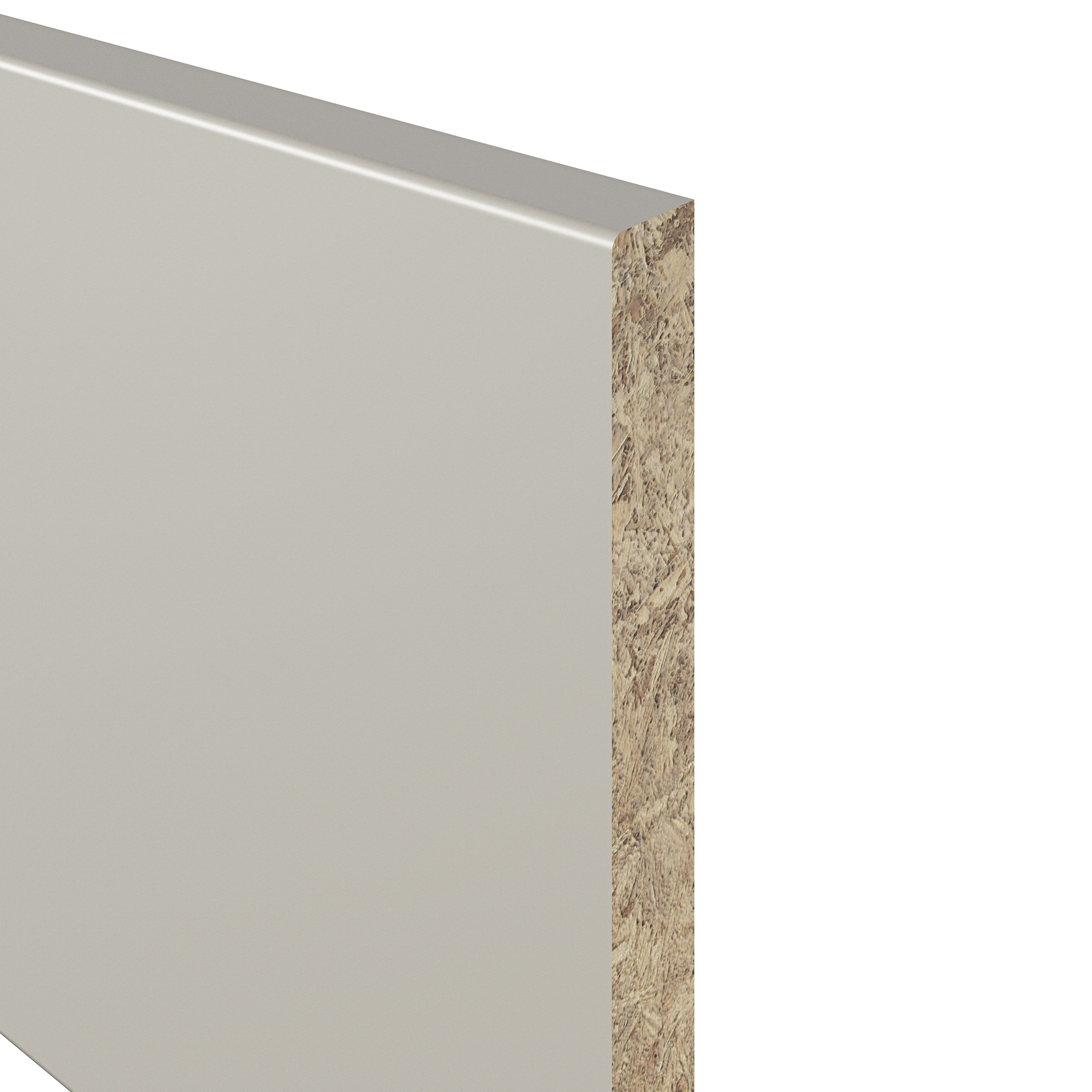GoodHome Stevia Sandstone Stone effect Square edge Plinth, (L)2400mm