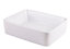 GoodHome Surma White Rectangular Counter-mounted Counter top Basin (W)48cm