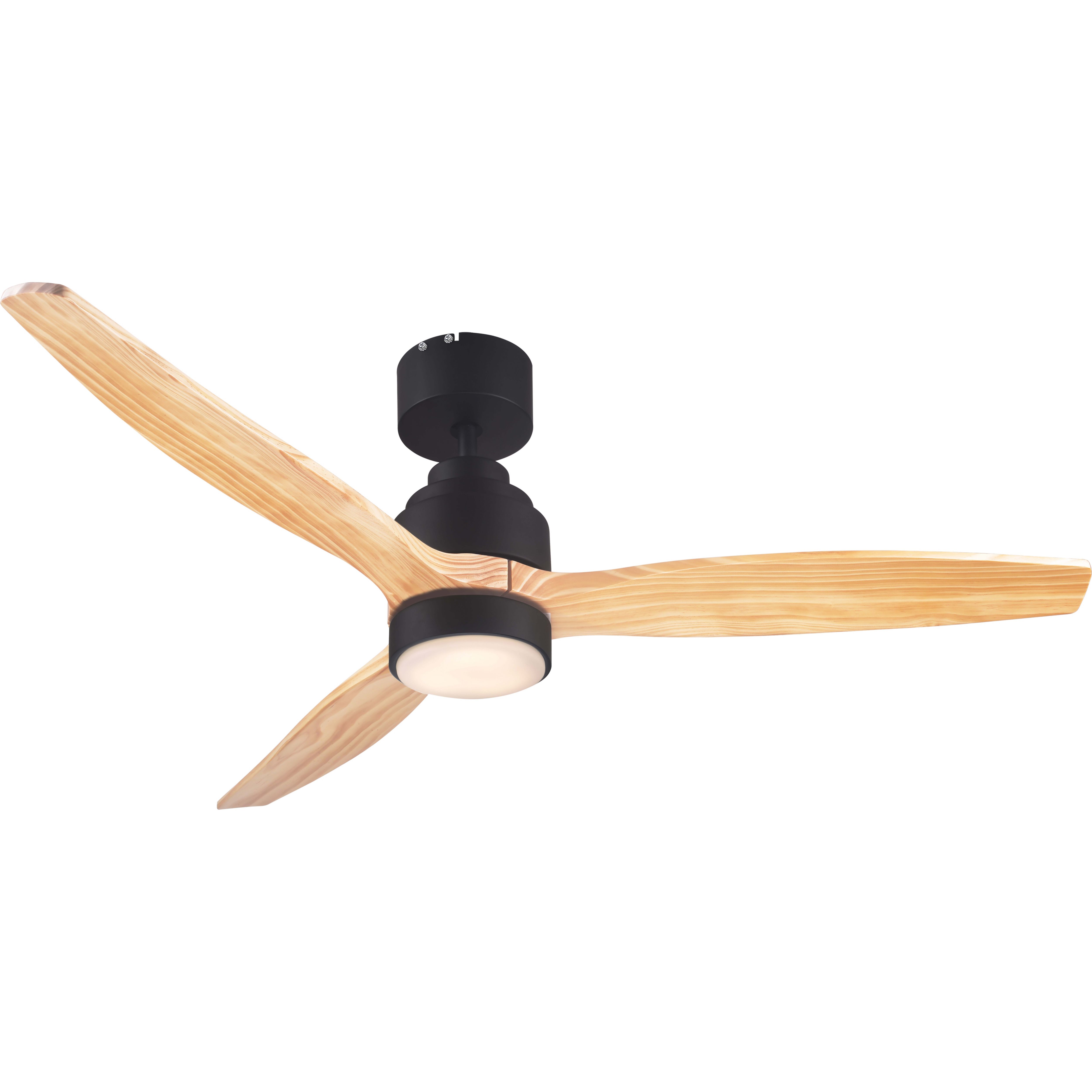 GoodHome Szilard Modern LED Ceiling fan light | DIY at B&Q