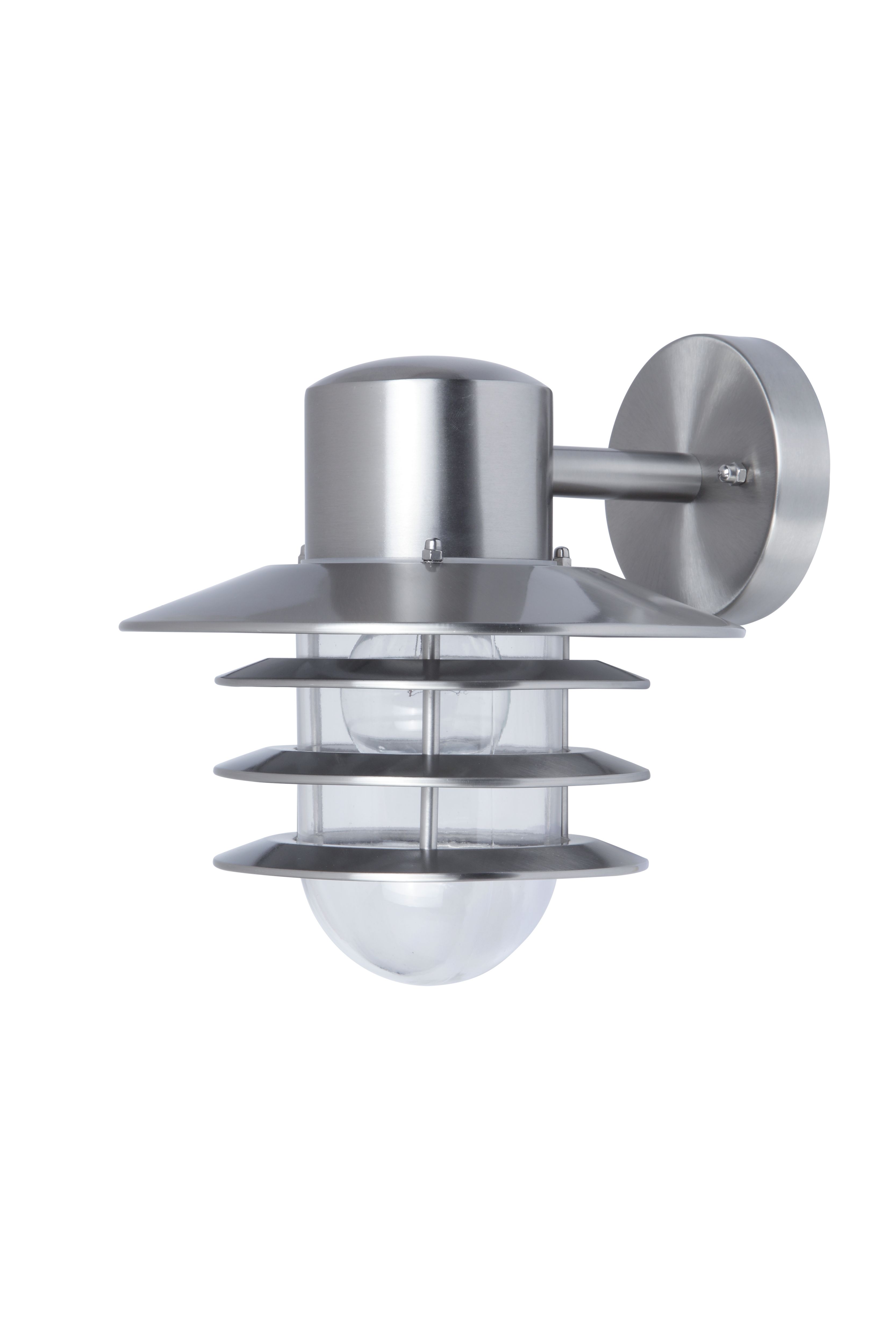 GoodHome Tanakee Stainless steel Mains-powered Outdoor Wall light | DIY at B&Q