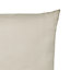 GoodHome Taowa Beige Plain Indoor Cushion (L)50cm x (W)50cm