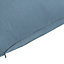 GoodHome Taowa Blue Plain Indoor Cushion (L)50cm x (W)50cm