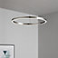 GoodHome Taphao Chrome effect LED Pendant ceiling light, (Dia)500mm