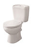 GoodHome Tapia Close-coupled Toilet with Standard close seat