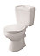 GoodHome Tapia Close-coupled Toilet with Standard close seat