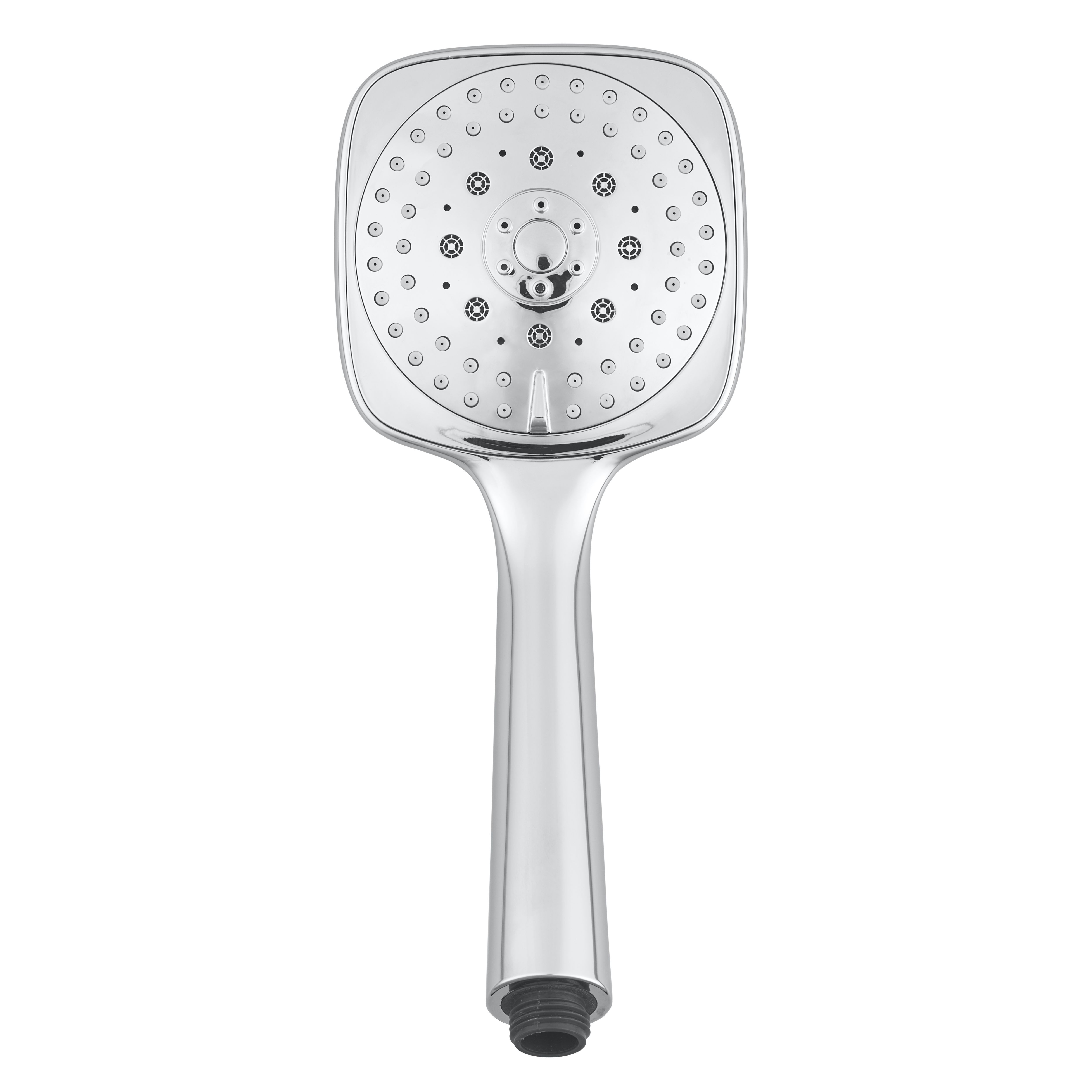 GoodHome Teesta 3-spray pattern Chrome effect Shower head - 3