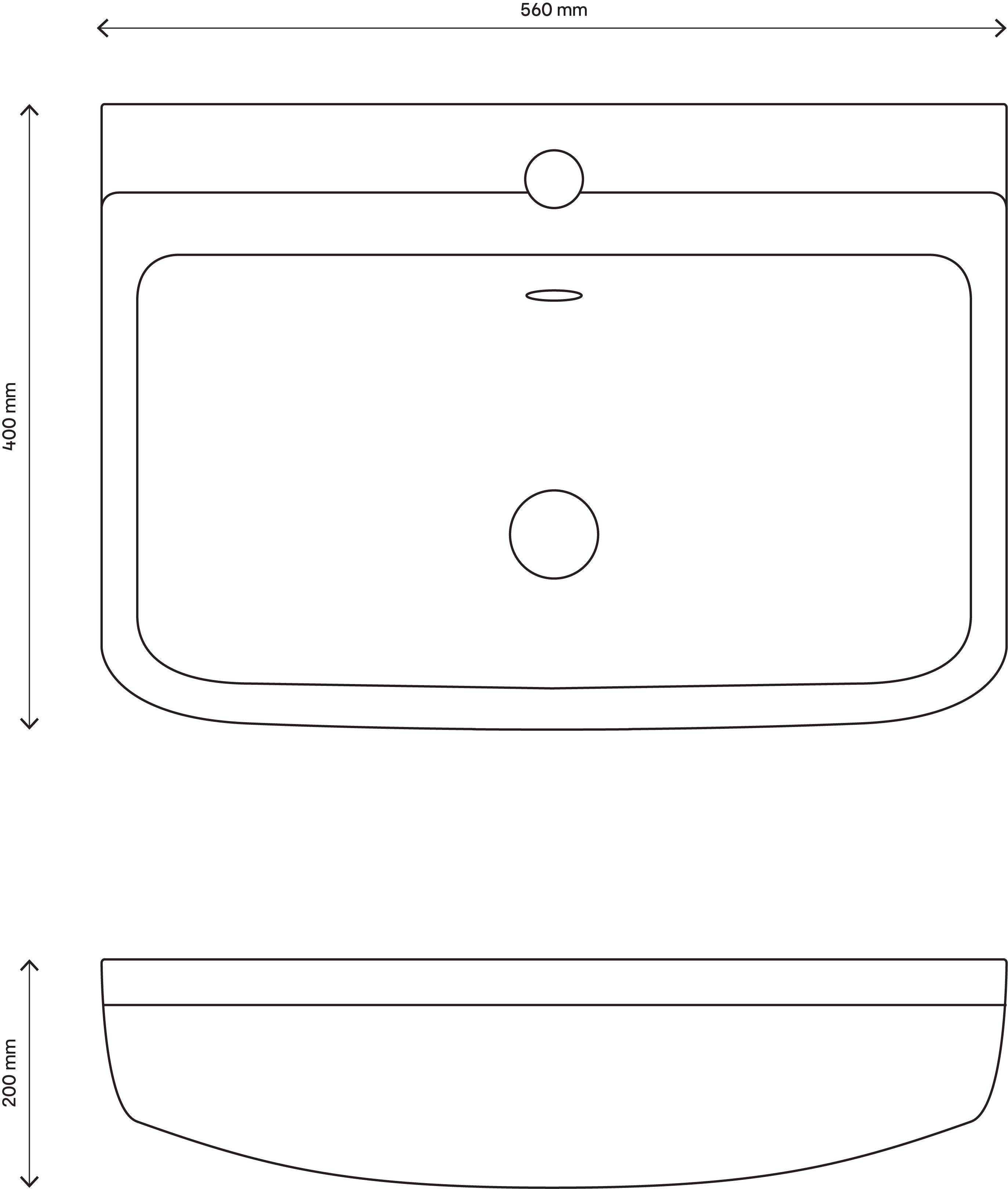GoodHome Teesta Gloss White Oval Full pedestal 1 tap hole Basin (H)85.7cm (W)56cm