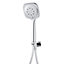 GoodHome Teesta Recessed Thermostatic Shower