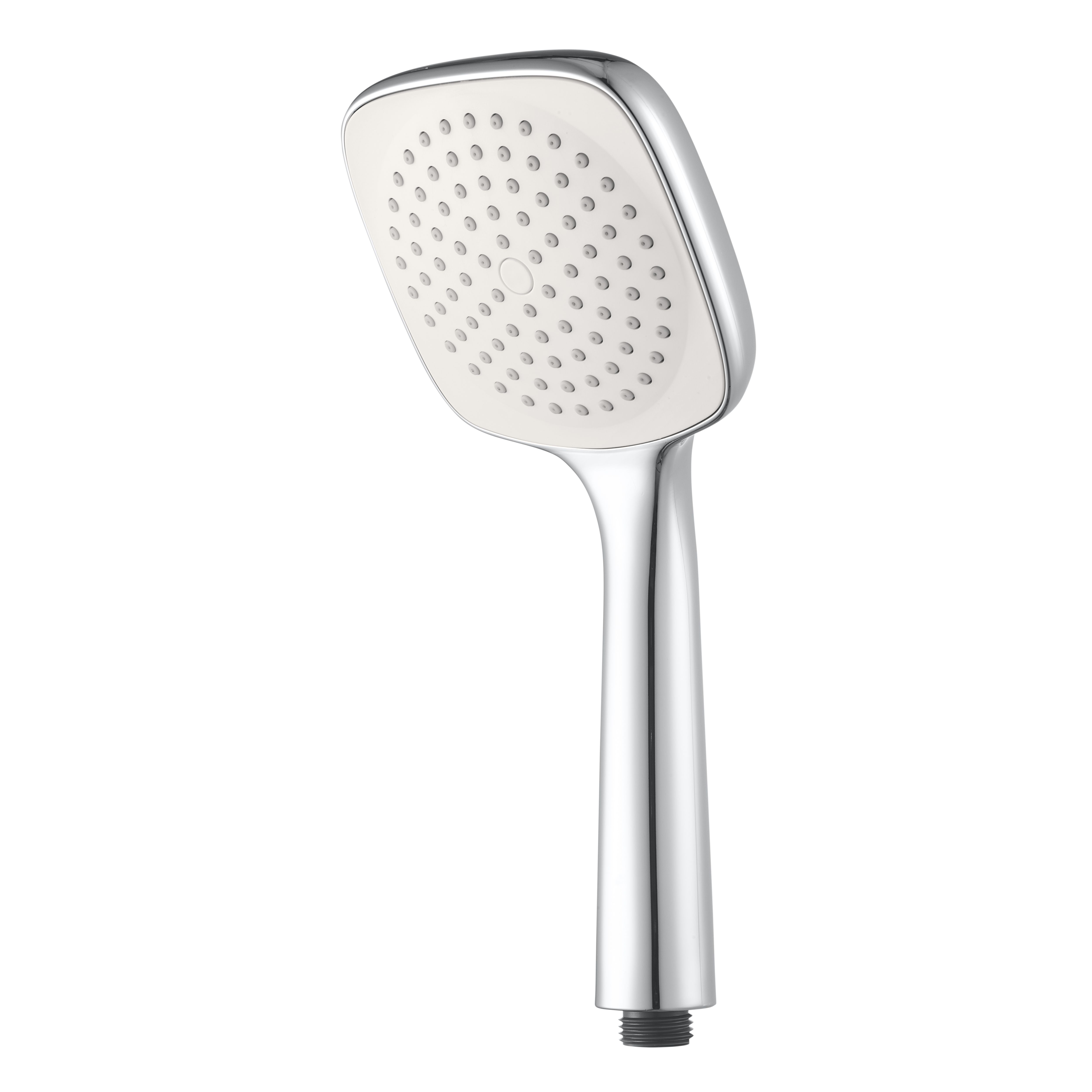 GoodHome Teesta Single-spray pattern Overhead Shower head
