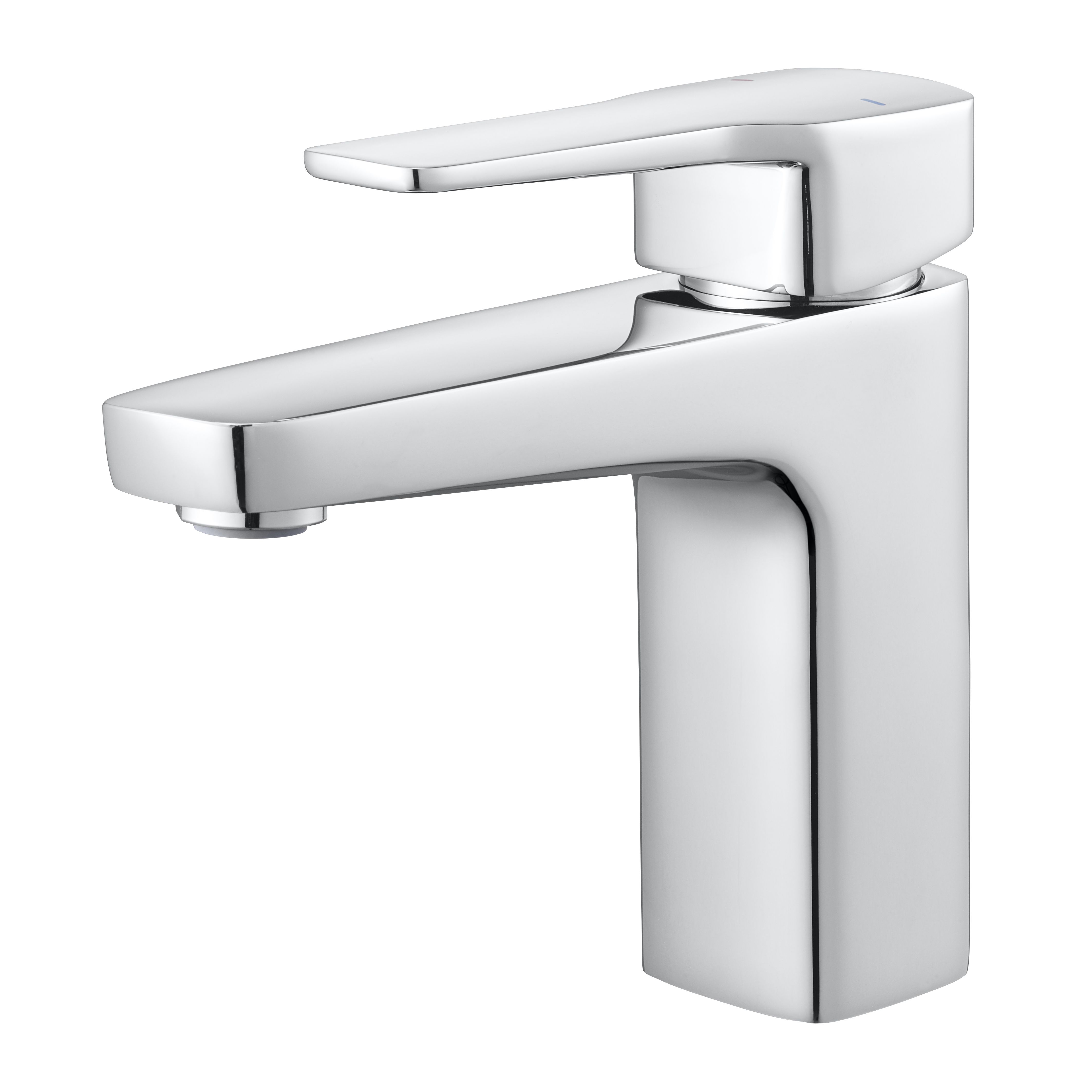 GoodHome Teesta Standard Deck-mounted Basin Mixer Tap