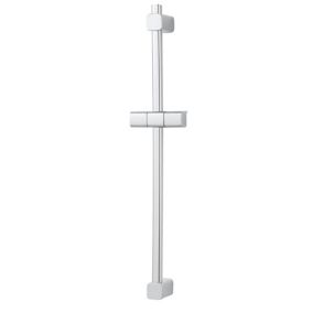 GoodHome Teesta Straight Shower riser rail