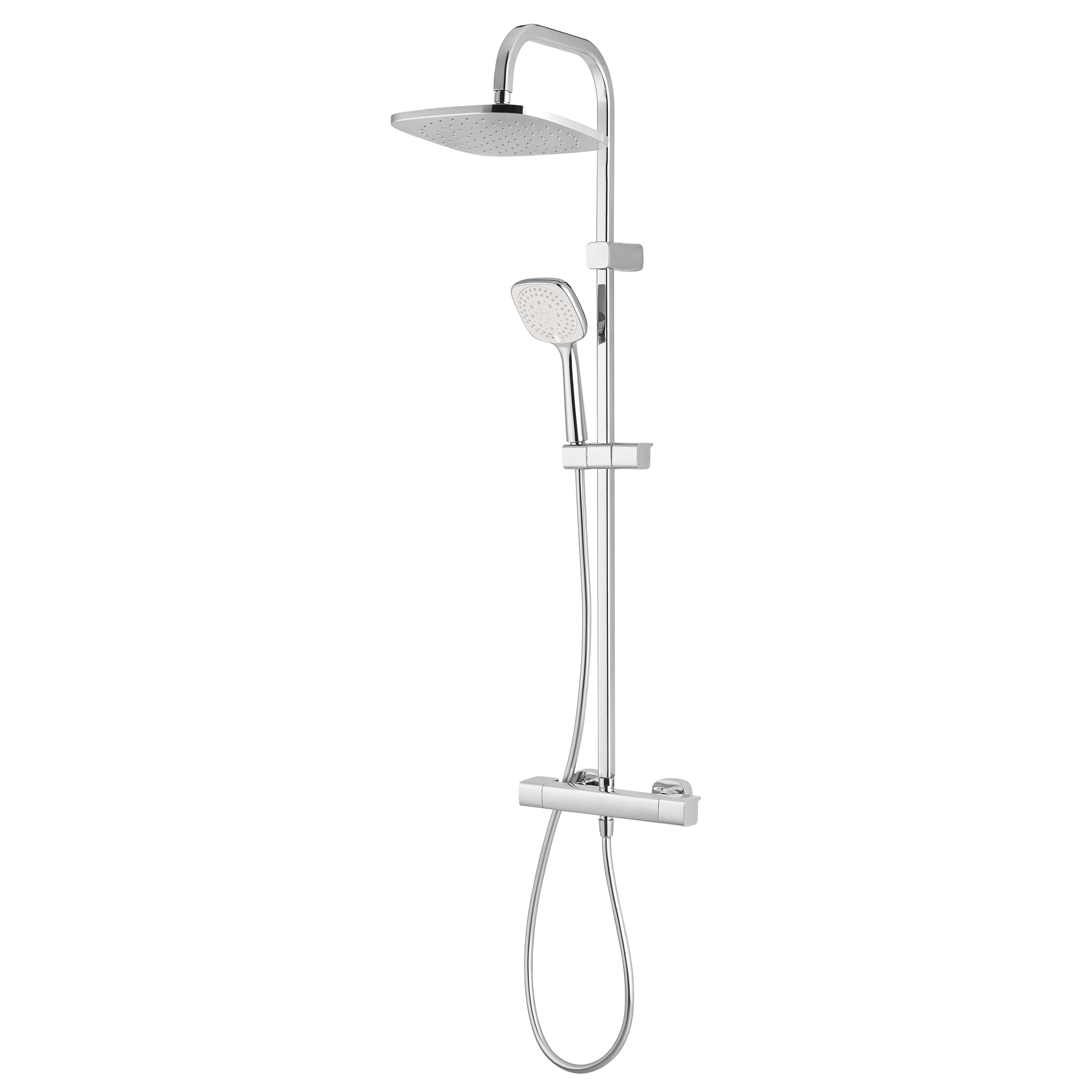 GoodHome Teesta Thermostatic Mixer Shower