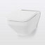 GoodHome Teesta Wall hung Rimless Toilet with Soft close seat