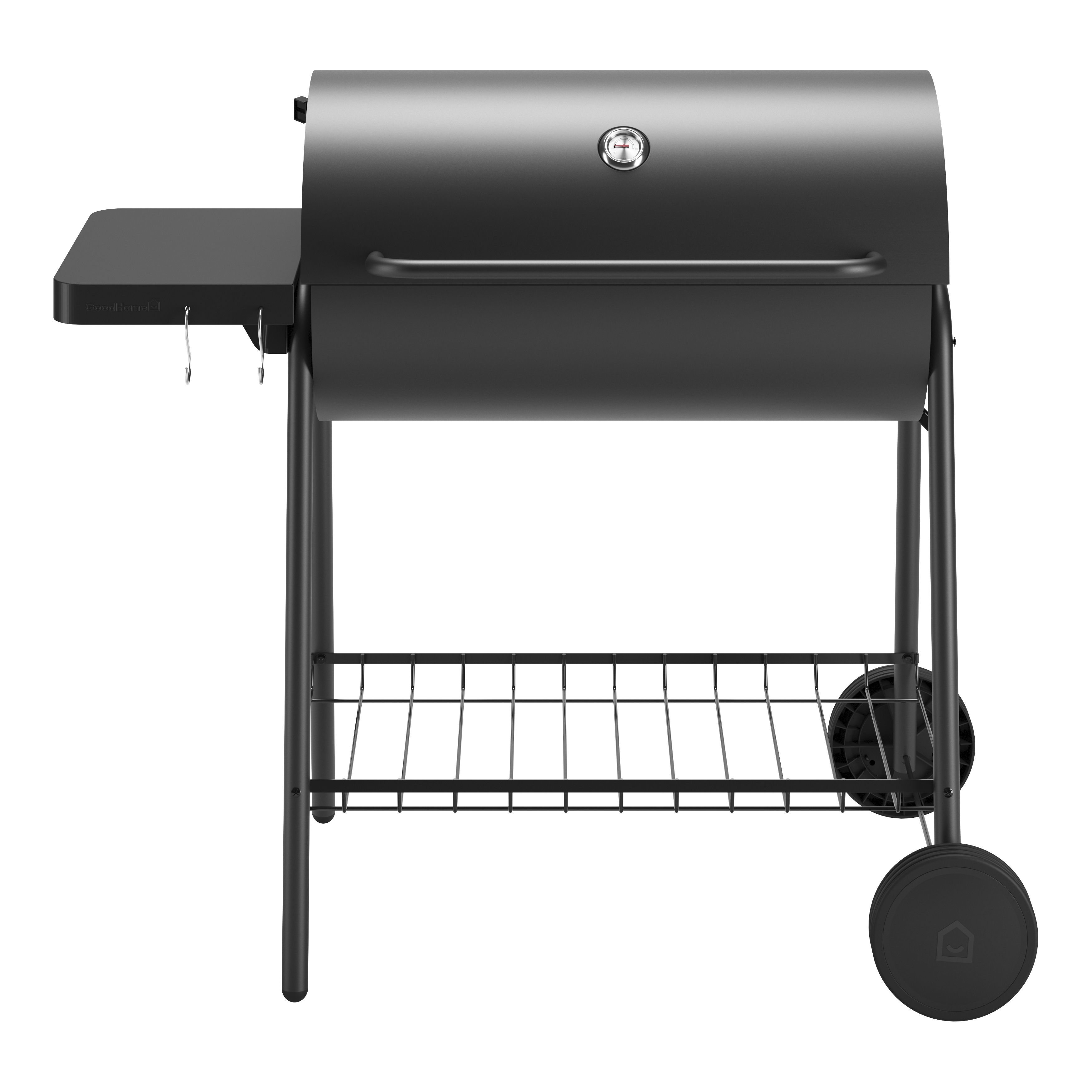 GoodHome Tehama Black Charcoal BBQ DIY at B Q