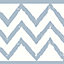 GoodHome Terrica Blue & white Aztec Smooth Border